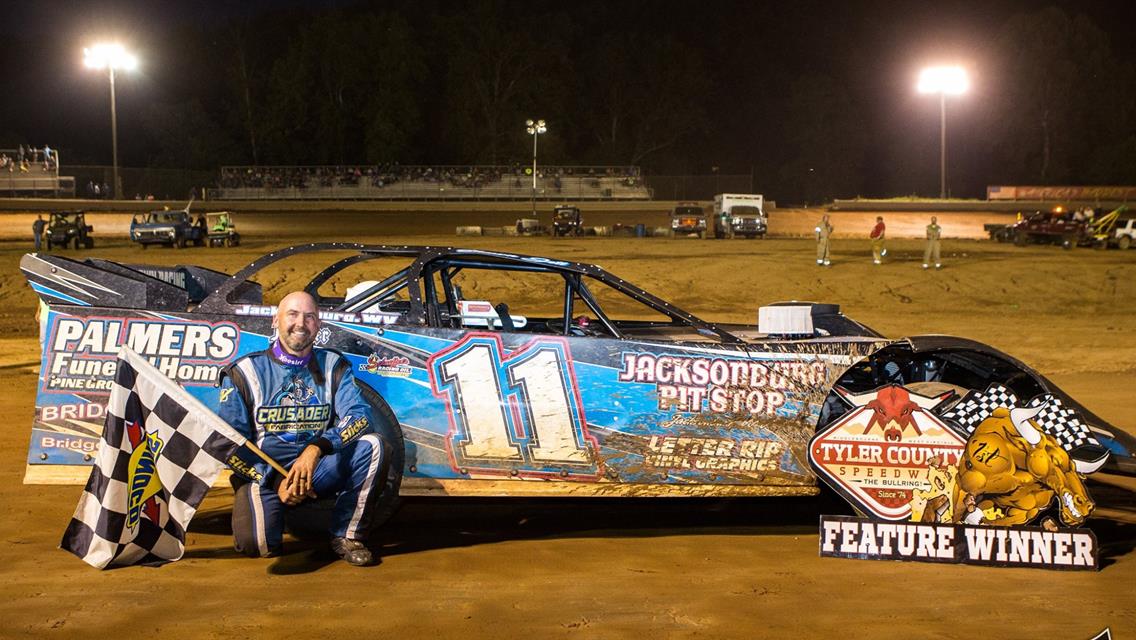 Shawn Jett Snares First Super Late Model Feature Win at Tyler County Speedway
