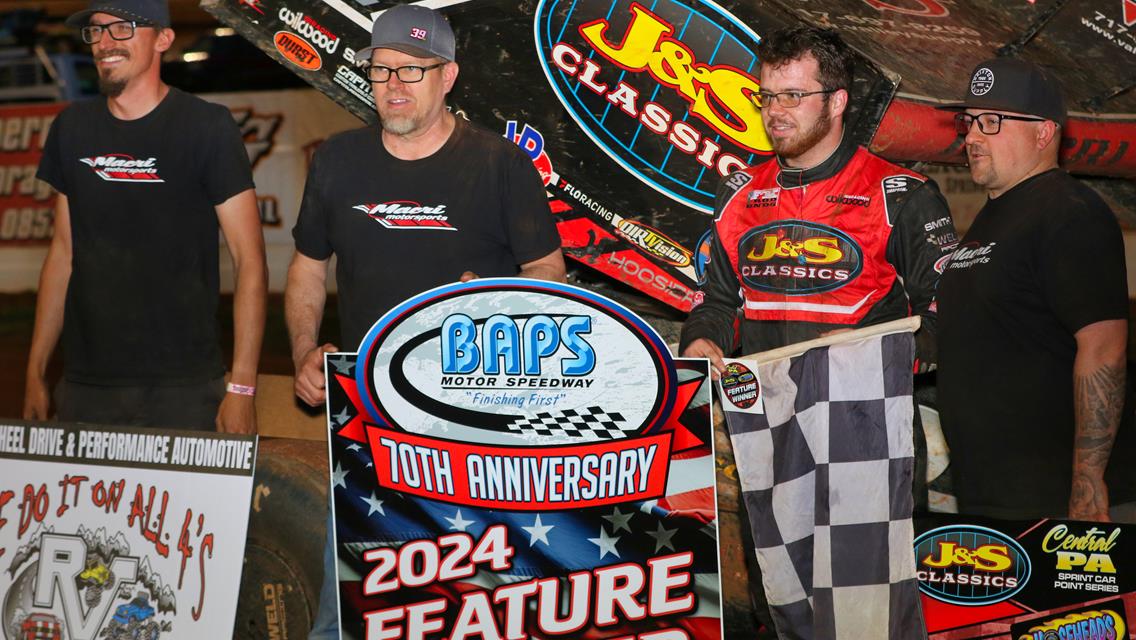 Macri and Pauch Claim Spring Valley Mulch Night Victories at BAPS Motor Speedway