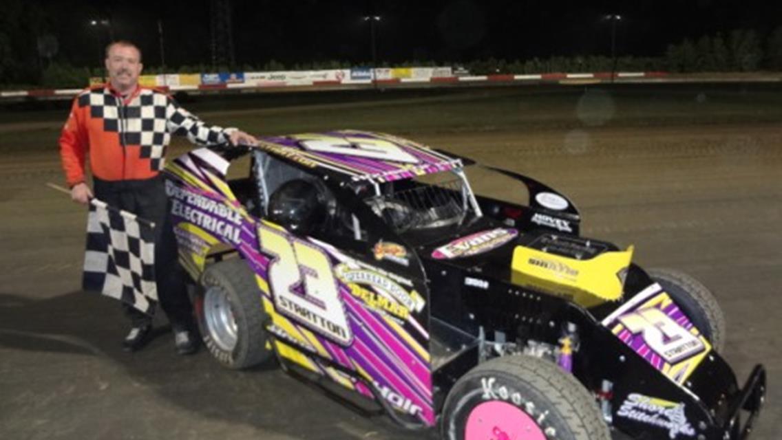 MIKE STRATTON SCORES 1ST WIN OF SEASON IN MOD LITES