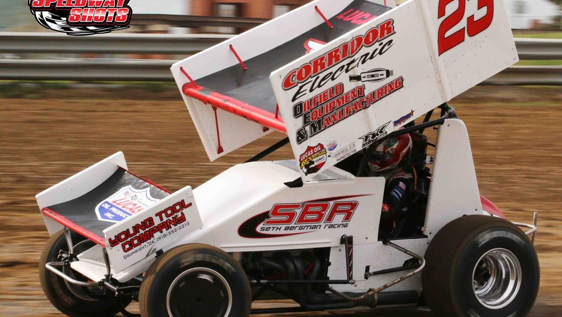 Bergman Scores ASCS Red River Win at Creek County and ASCS Warrior Podium at Double X