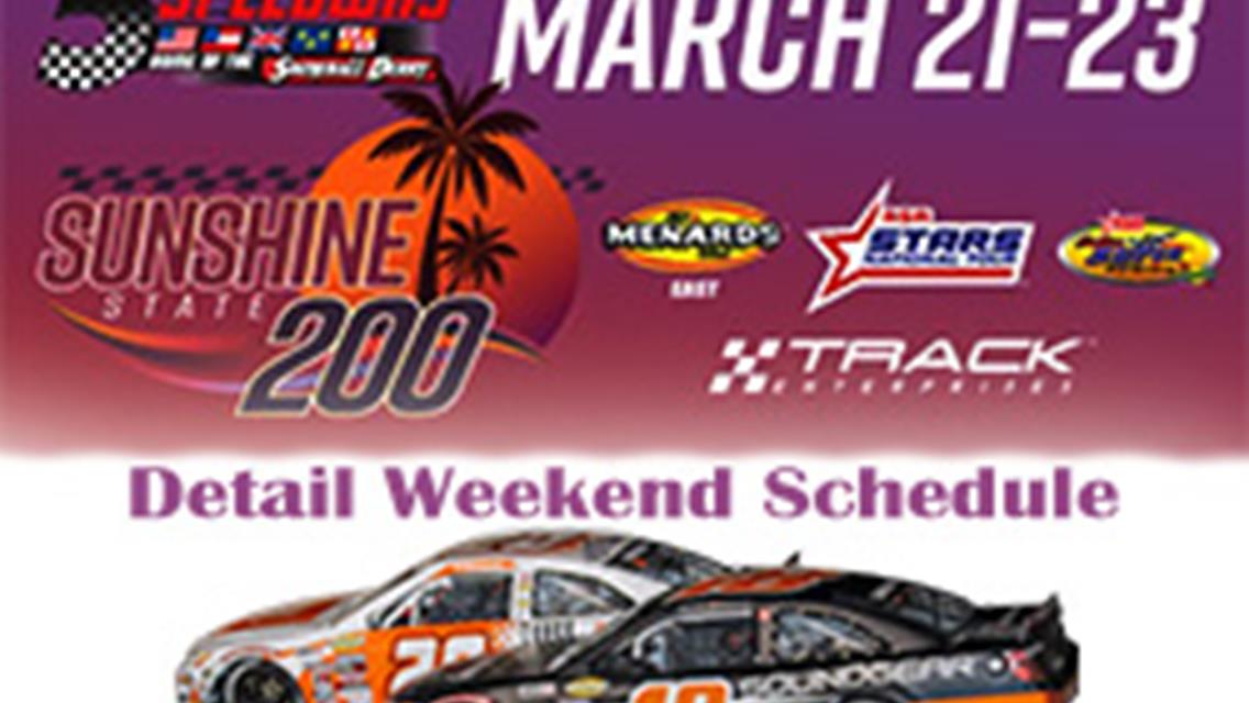 BIG Weekend Opener Schedule Set