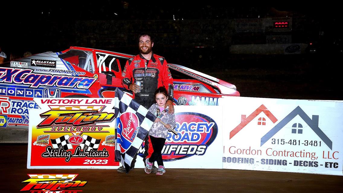 Larry Wight And Sammy Reakes IV Take Fulton Speedway Modified and Sprint Car Wins