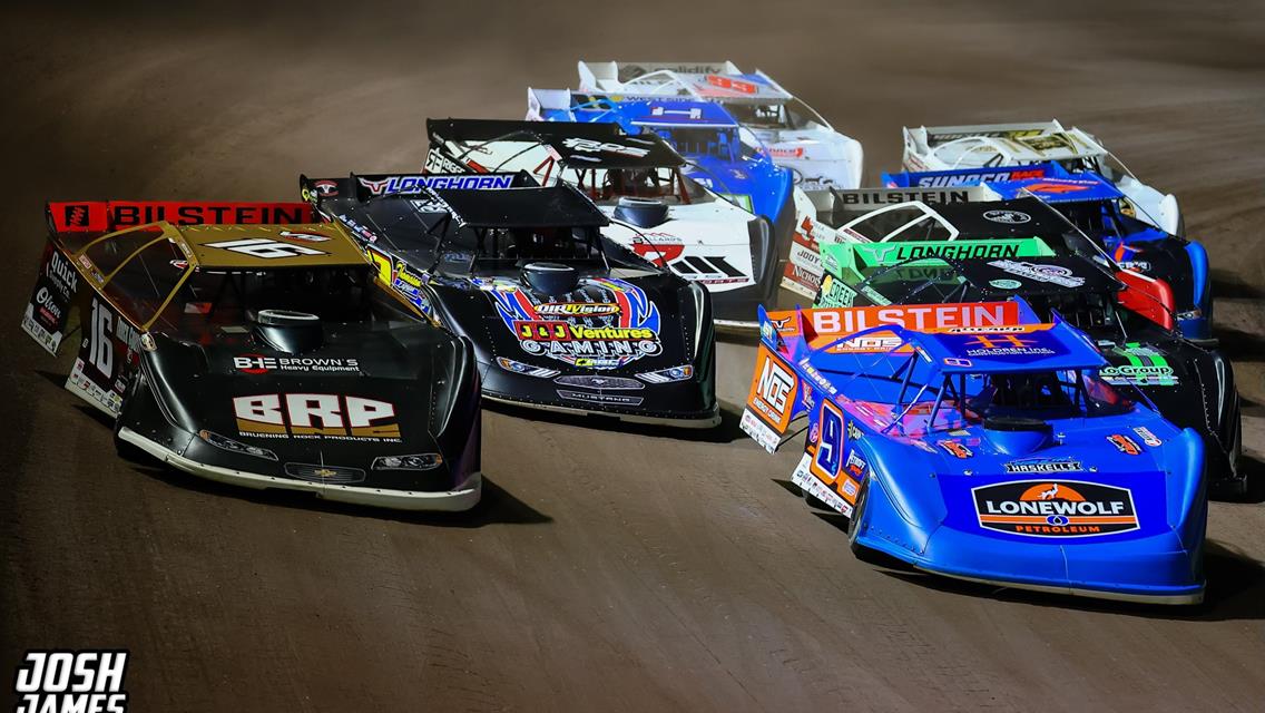 Volusia Speedway Park – World of Outlaw Late Model Series – DIRTcar Sunshine Nationals – January 24-25th, 2025. (Josh James Artwork)