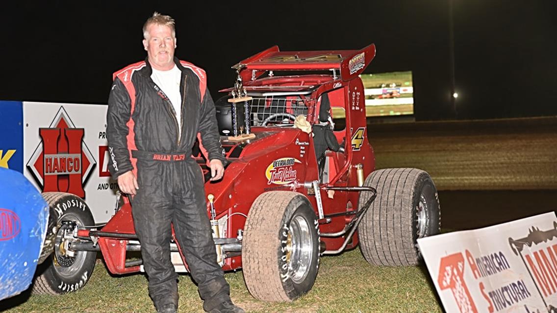 Brian Vang Take Top Spot at Cedar Lake Speedway