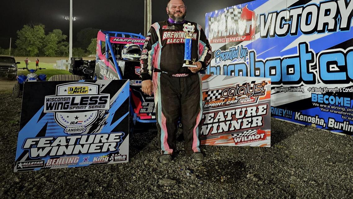 McKellups, Hafford, Malueg, and Strane Victorious at Wilmot Raceway on July 27th!!