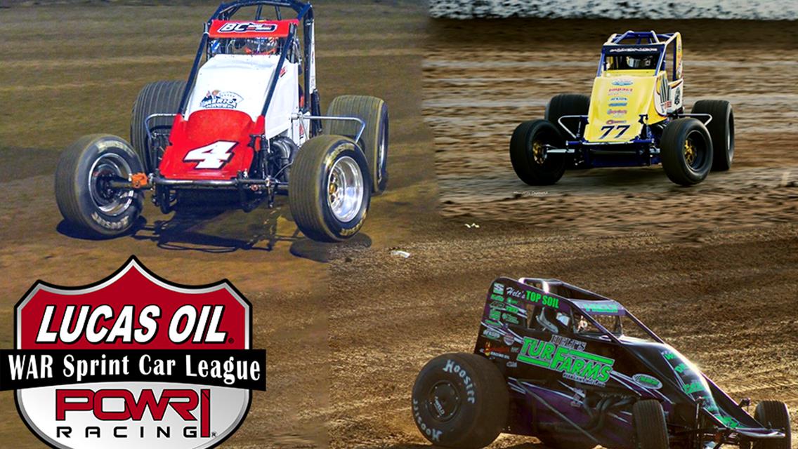 Drivers Prep for 2020 POWRi Lucas Oil WAR Sprint League Championship Chase