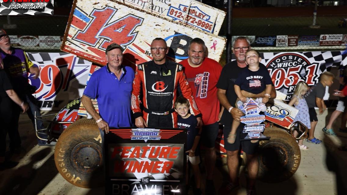 Ethan Barrow Wins Again at The Historic Bloomington Speedway