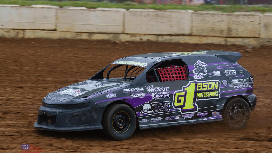Gibson Leads Every Lap for $1,000 Ohio Valley SCDRA Win at Jackson County