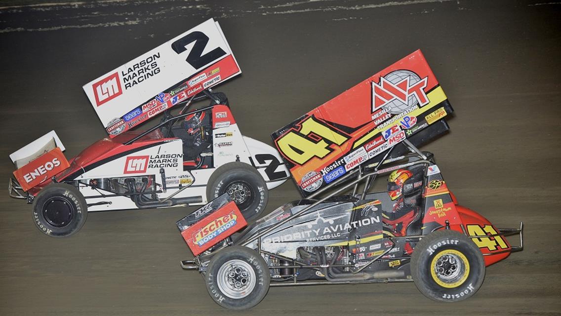 Twister Showdown for World of Outlaws at Salina Highbanks Speedway takes green flag on October 21