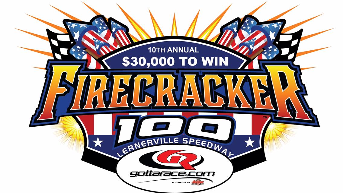 Firecracker 100 postponed for Thursday, resumes Friday
