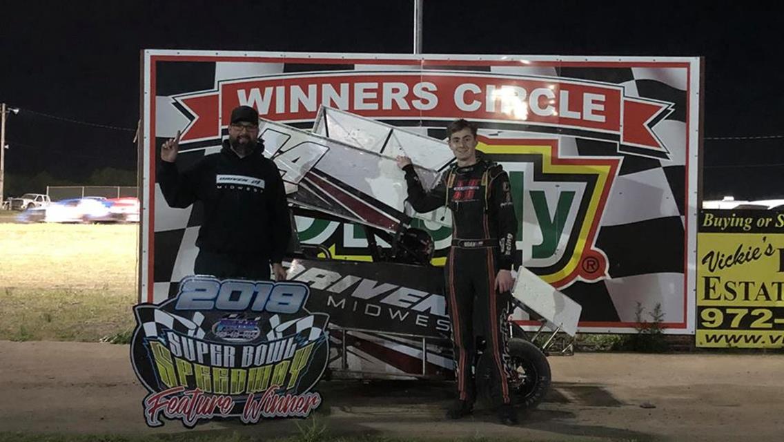 Key and Laplante Land NOW600 Tel-Star North Texas Region Victories at Superbowl Speedway