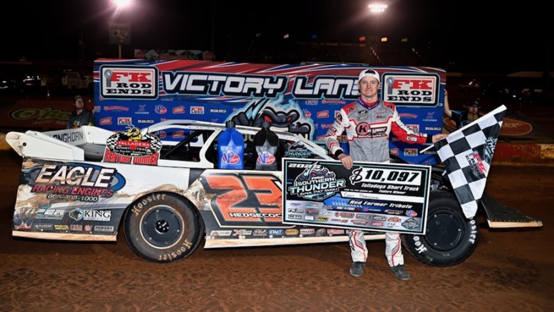 Redemption for Cory Hedgecock in Red Farmer Tribute at Talladega Short Track