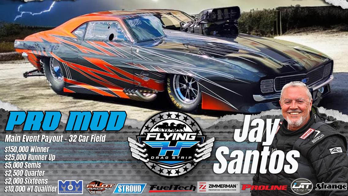 Jay Santos is racing for $150,0000 at the Smack Down 2024!