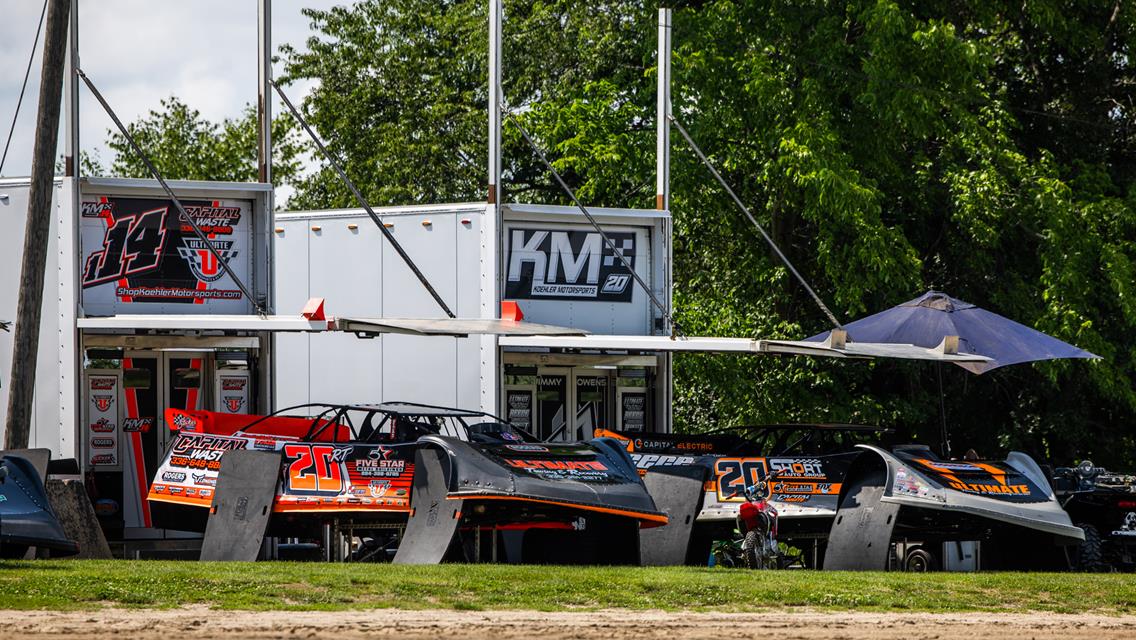 34 Raceway (West Burlington, IA) – Lucas Oil Late Model Dirt Series – Slocum 50 – July 11th, 2024. (Heath Lawson Photo)