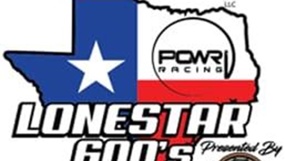 Lone Star 600 Mini Sprints and Kids Back Pack Giveaway August 9th.