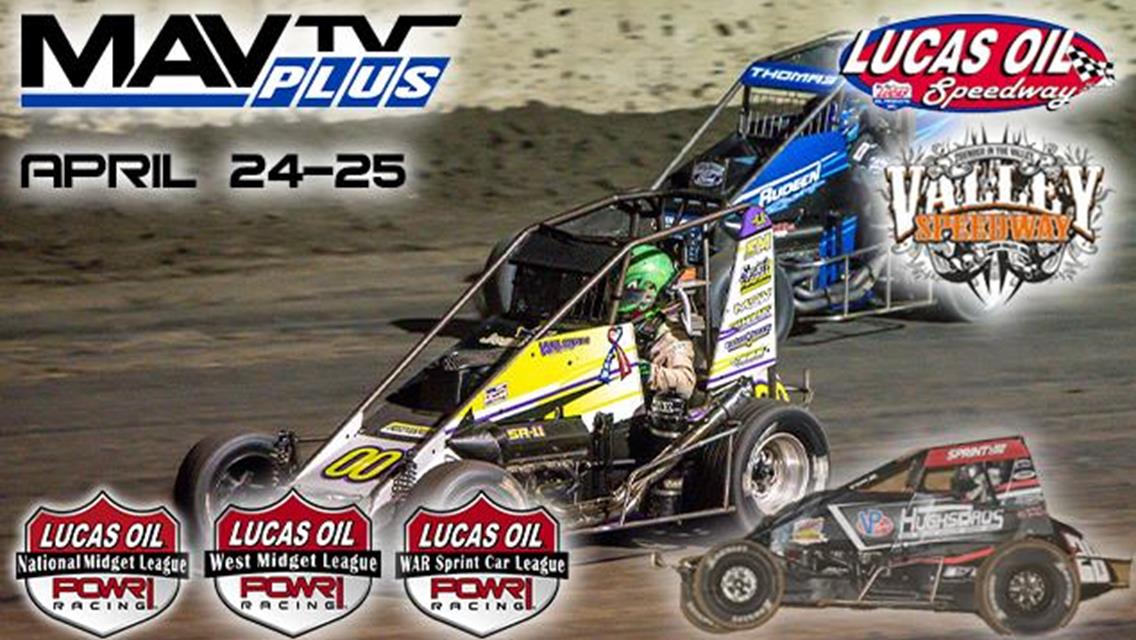 POWRi Mid-State Nationals Rescheduled for Sunday at Valley Speedway