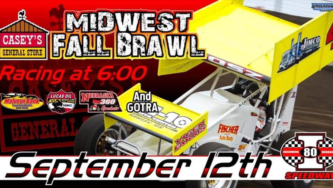 Casey’s General Store Midwest Fall Brawl Next For Lucas Oil American Sprint Car Series