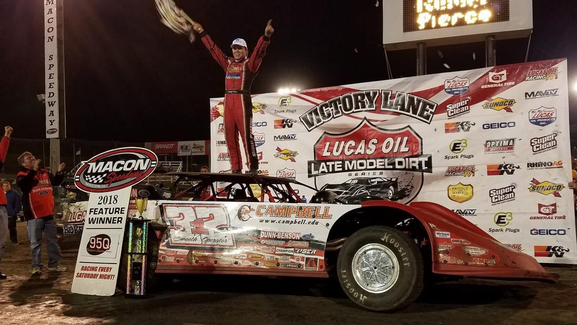 The Smooth Operator Dials in at Macon Speedway