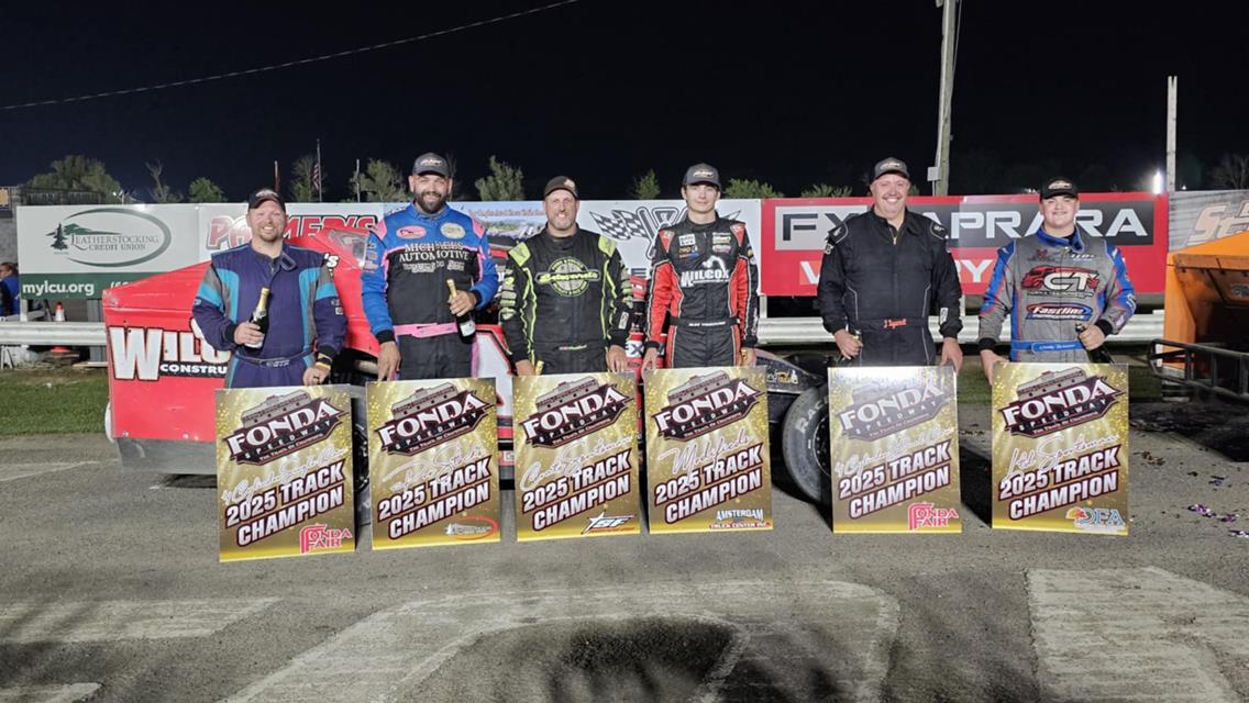 2025 FONDA SPEEDWAY TRACK CHAMPIONS IN THEIR OWN WORDS
