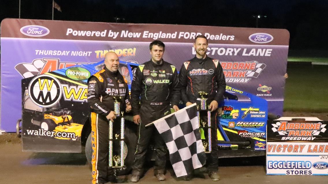 Raabe dominates American Racer North Feature, Branham returns to Victory Lane