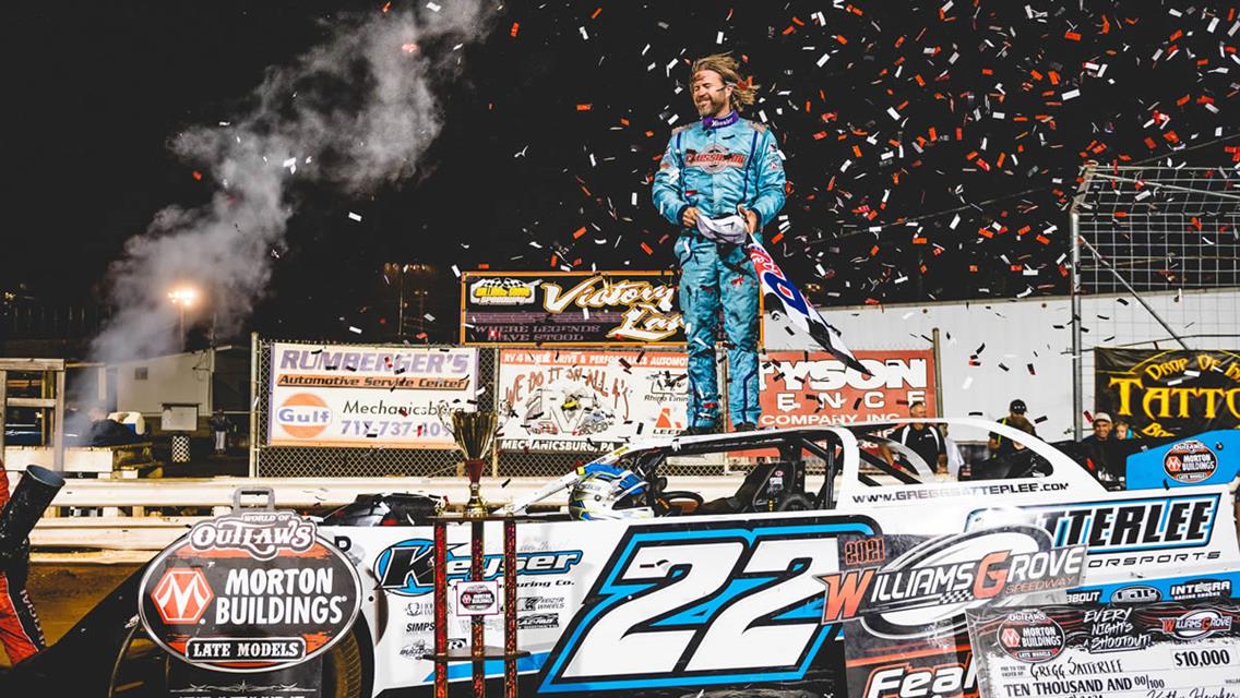 Satterlee cruises in World of Outlaws triumph at Williams Grove
