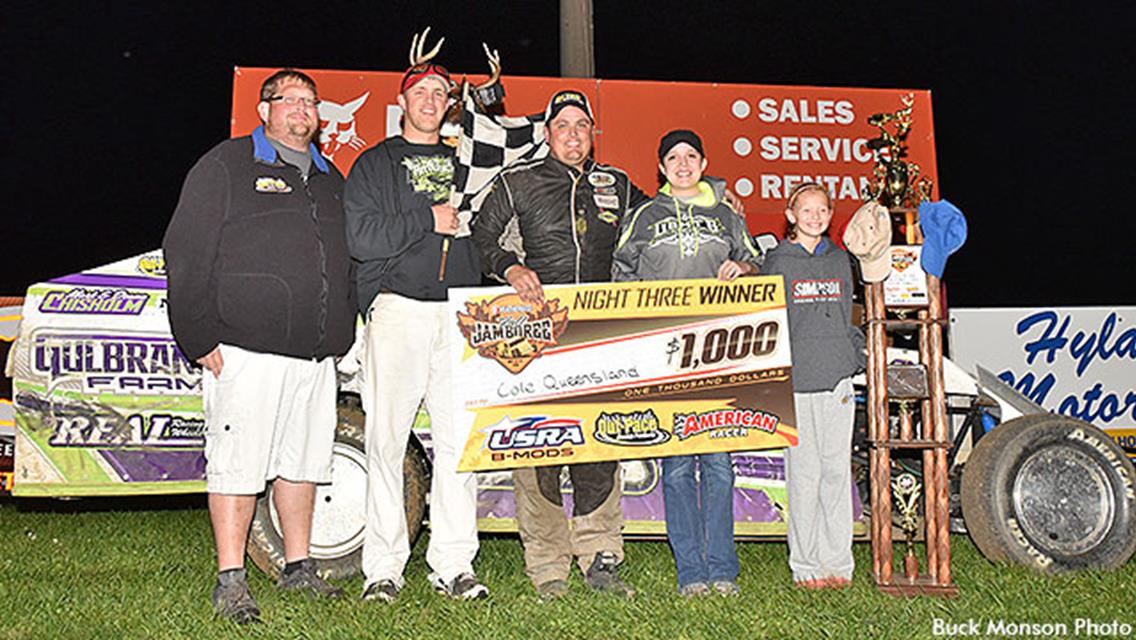 Queensland conquers Out-Pace USRA B-Mod finale at 18th Annual Featherlite Fall Jamboree