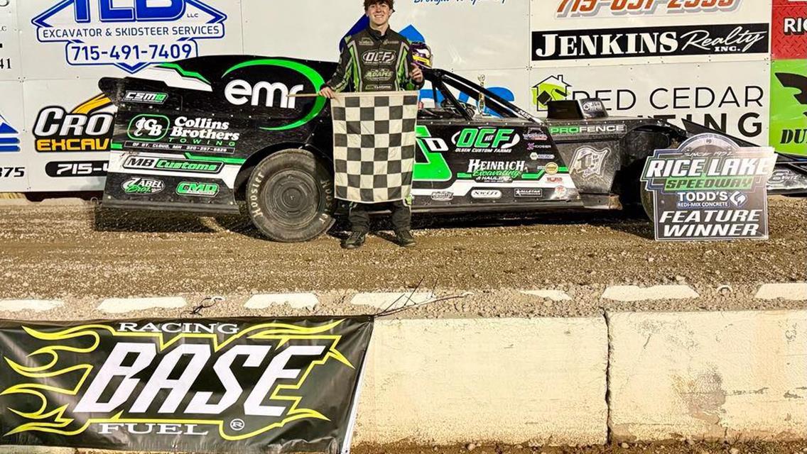 Blake Adams collects victories at Rice Lake and Granite City over busy weekend