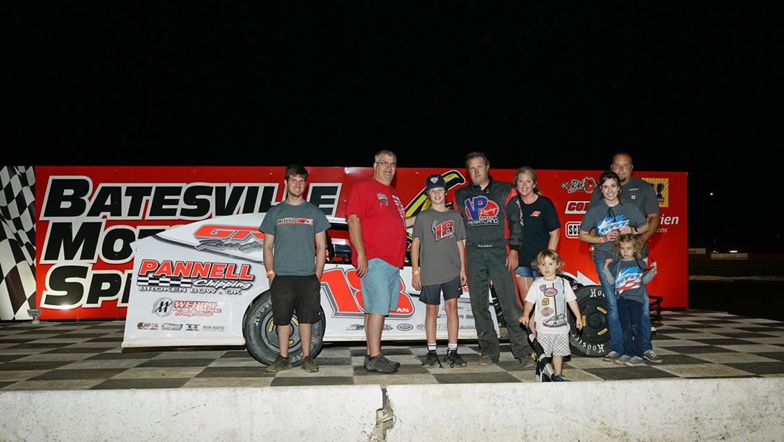 Jack Sullivan bags first win of the season in Modified at Batesville Motor Speedway