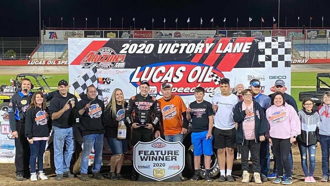 Cornell Tops ULMA Late Model Field at Lucas Oil Speedway