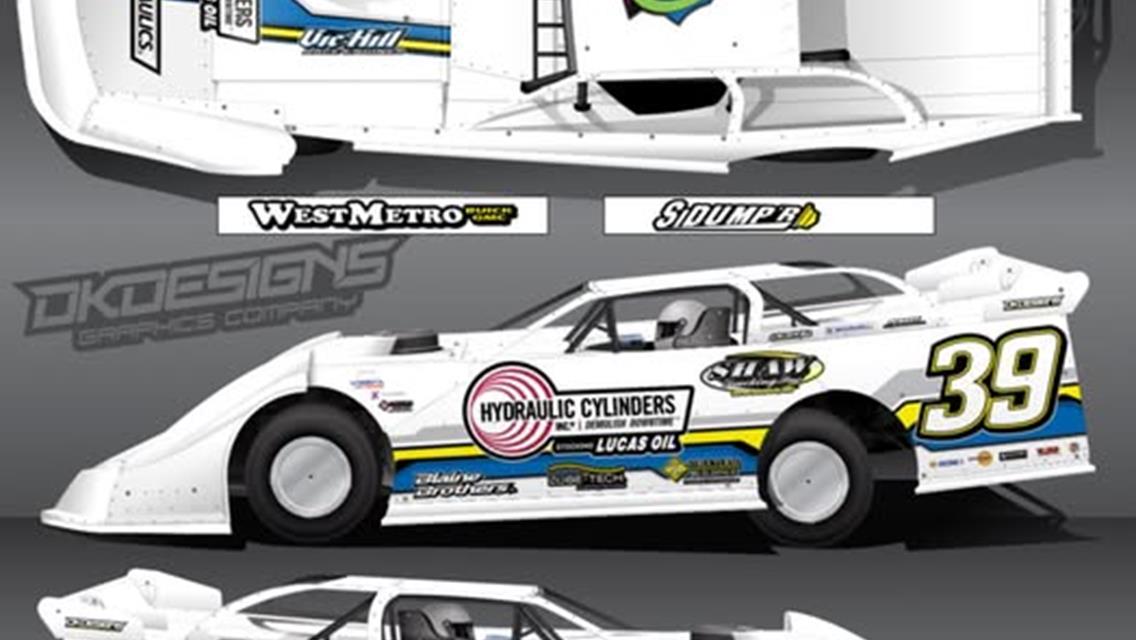 Ryan Newman’s Aggressive Hydraulics, Hydraulic Cylinders Inc Late Model looks sharp!