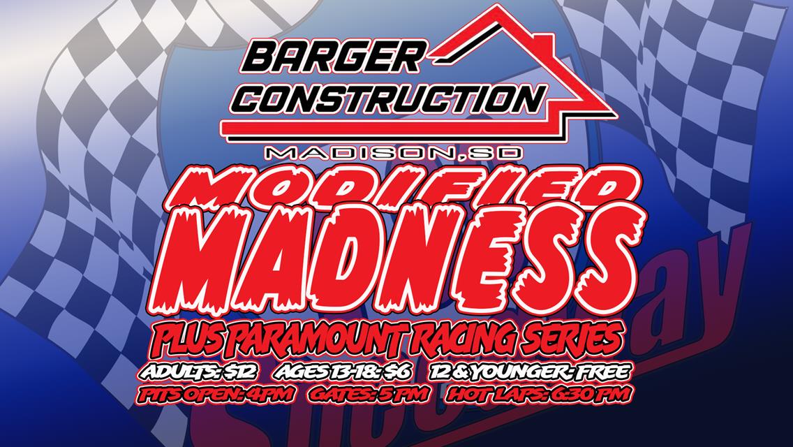 Payout, format set for Saturday&#39;s $1,000 Modified Madness