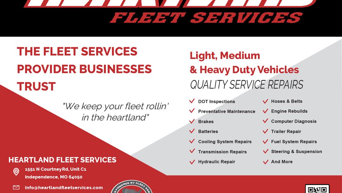 Heartland Fleet Services is offering teams the opportunity to schedule trackside service in advance of the Smack Down 2024!