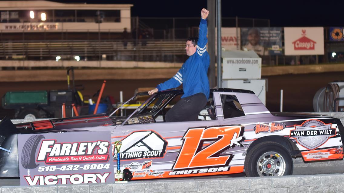 McBirnie Wins a Shootout; Brown, Harris, Gustin, and Knutson Claim Car Wars at Boone