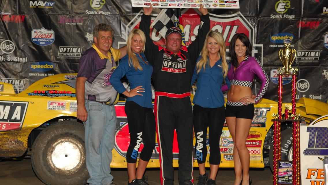 O’Neal is Outstanding in Winning Lucas Oil Late Model Dirt Series at Tri-City