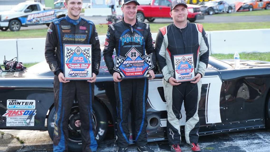 Hudson Speedway Home-Track Advantage Proves Potent for Joey Polewarczyk