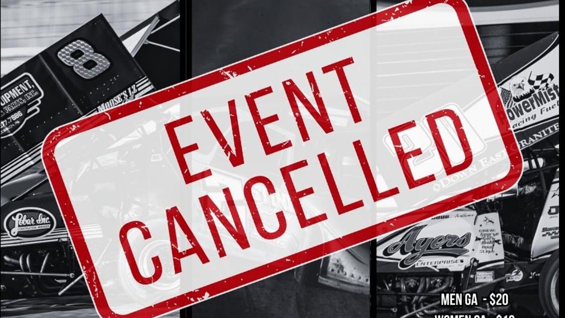 Port Royal Speedway Cancels Racing Action for May 3rd