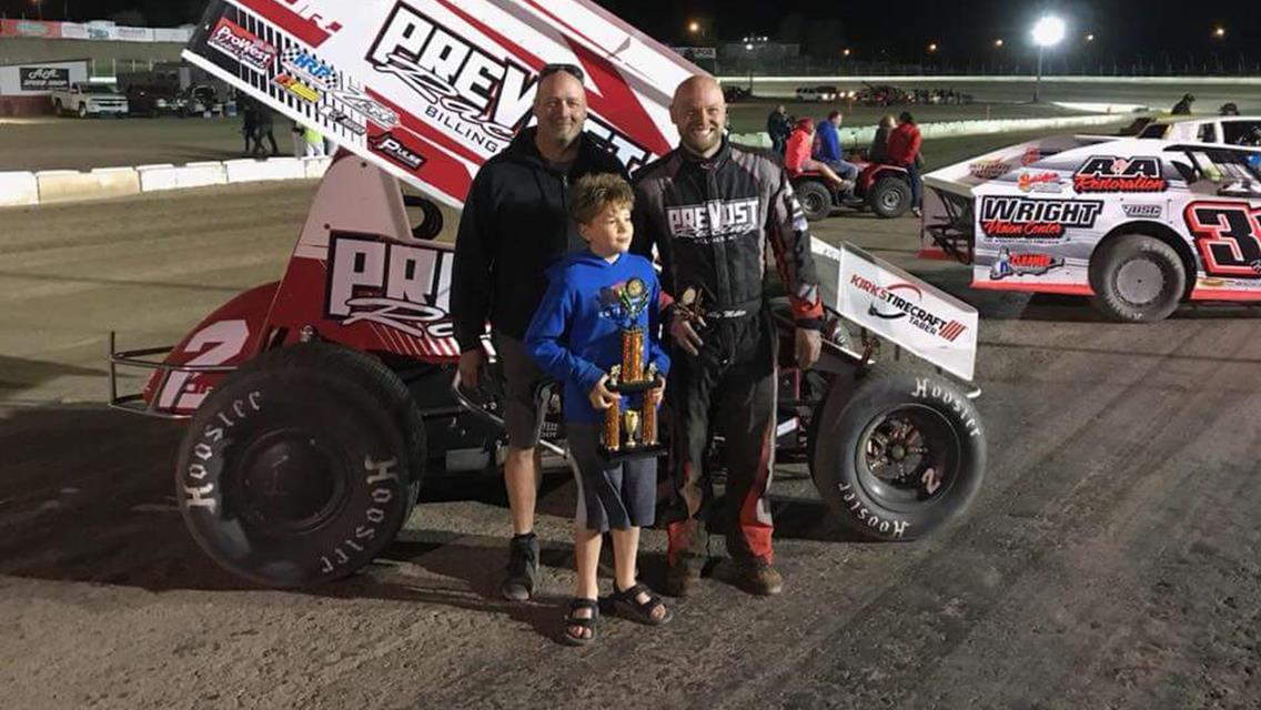Kelly Miller Opens ASCS Frontier Season With Victory at Black Hills Speedway