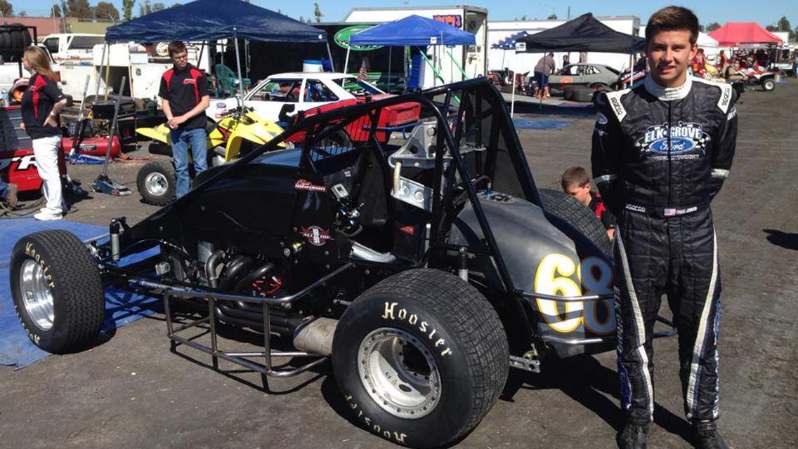 Johnson Embarking Upon Speedweek After Double Duty at Petaluma Speedway