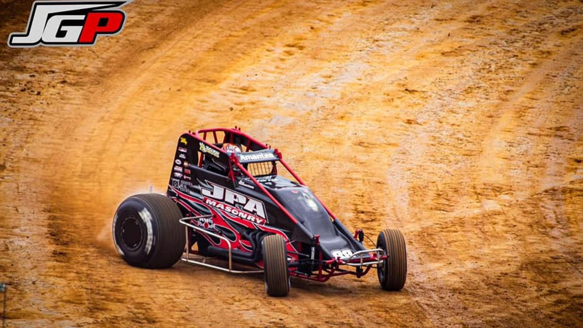 Amantea Produces Top-10 Run During Return to USAC East Coast Sprint Cars Competition