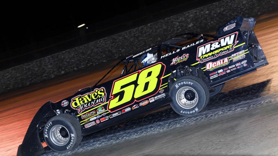 Bailes places 12th in DIRTcar Nationals opener at Volusia