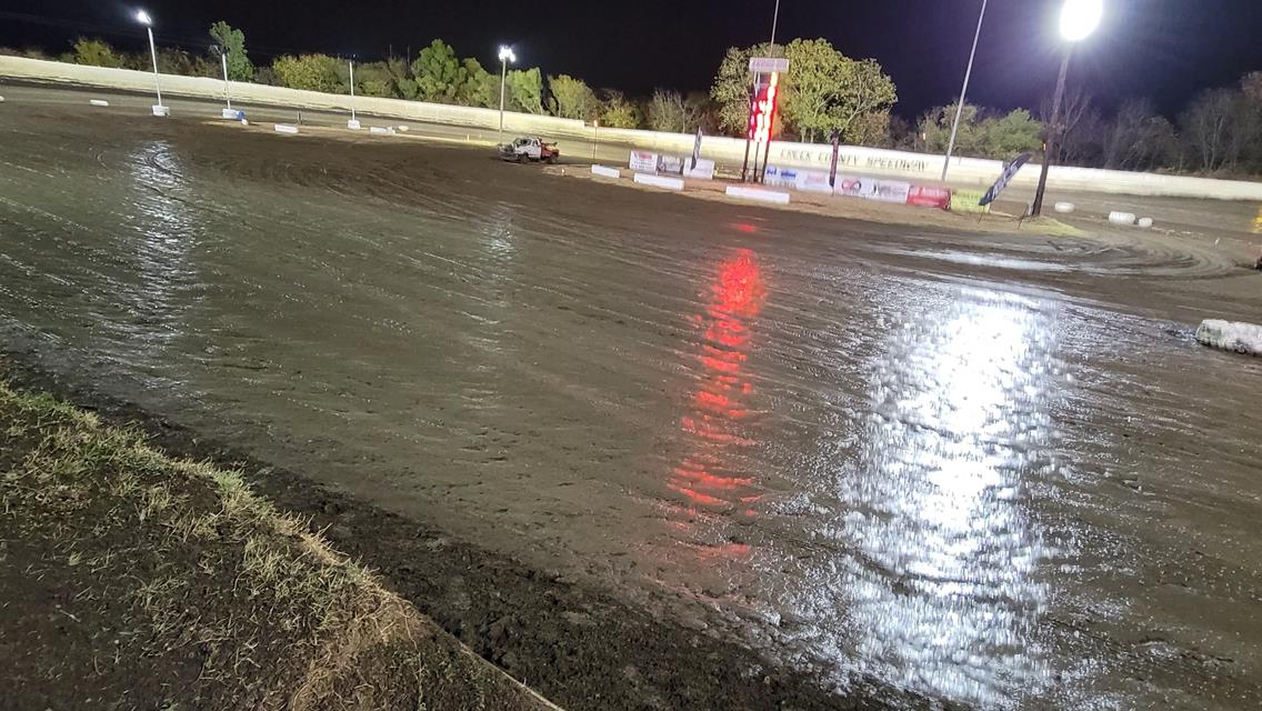Rain Steps In And Washes Out Friday At Creek County Speedway