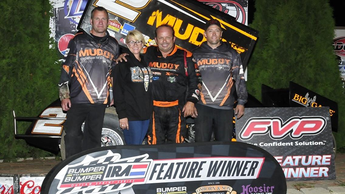 Lasoski Gets Victory with Late Pass at Angell Park Speedway!