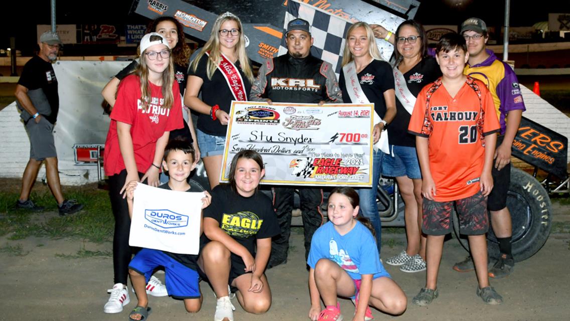 Drueke, Vrbka, Andersen, Gilland &amp; Thompson are the 2023 Eagle Raceway Track Champions!