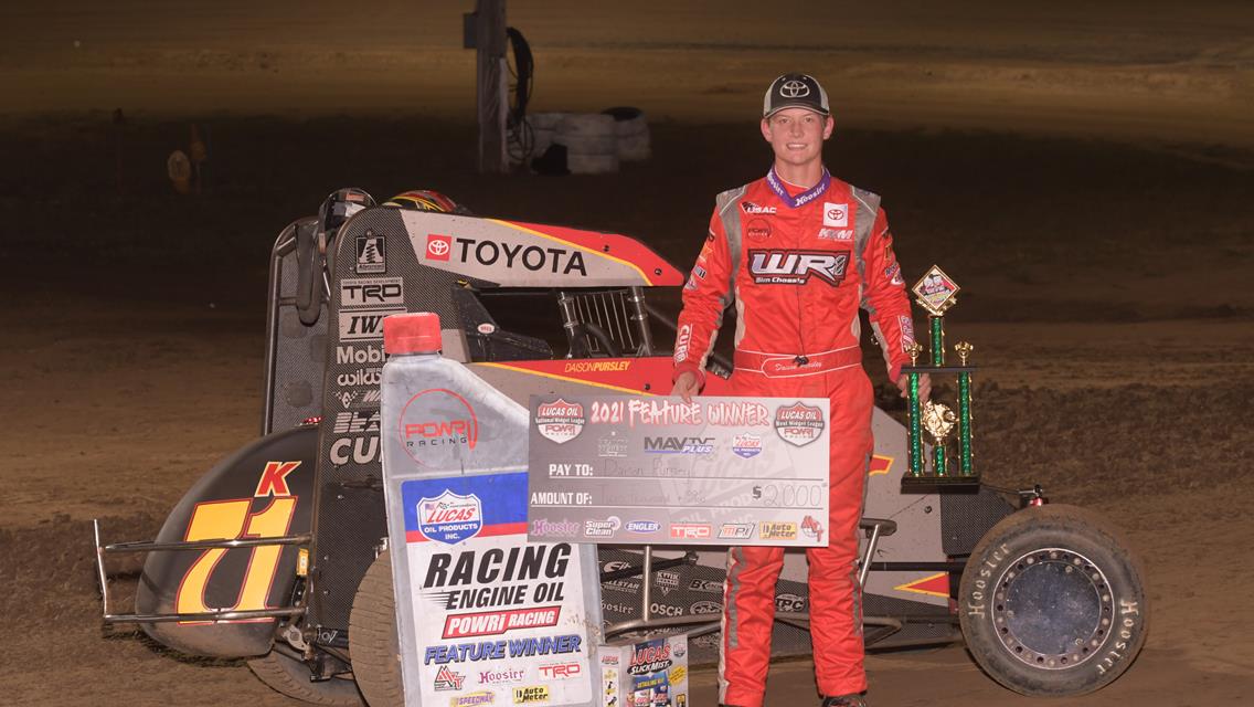 Daison Pursley Finishes Fall Brawl Weekend on Top at Sweet Springs Motorsports Complex