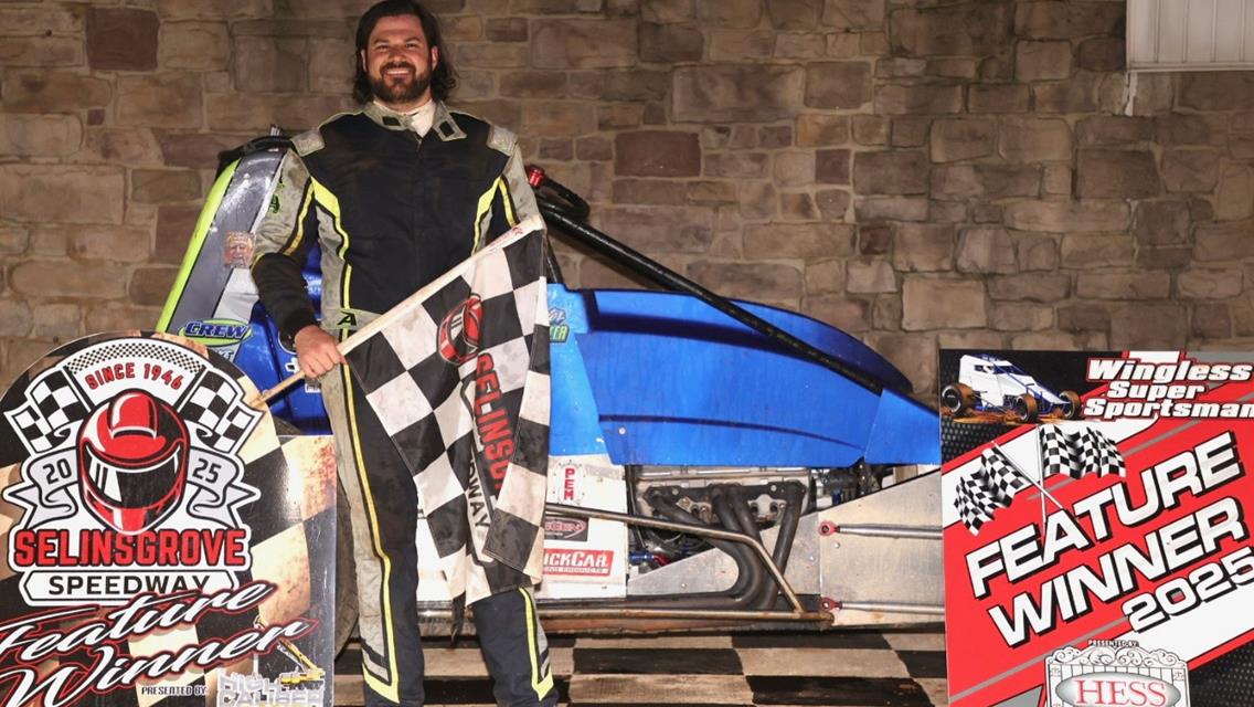 Dietz With Late Race Pass To Win Opperman/Bogar/Heintzelman Memorial, Ehrenzeller Dominates Wingless Super Sportsman Feature