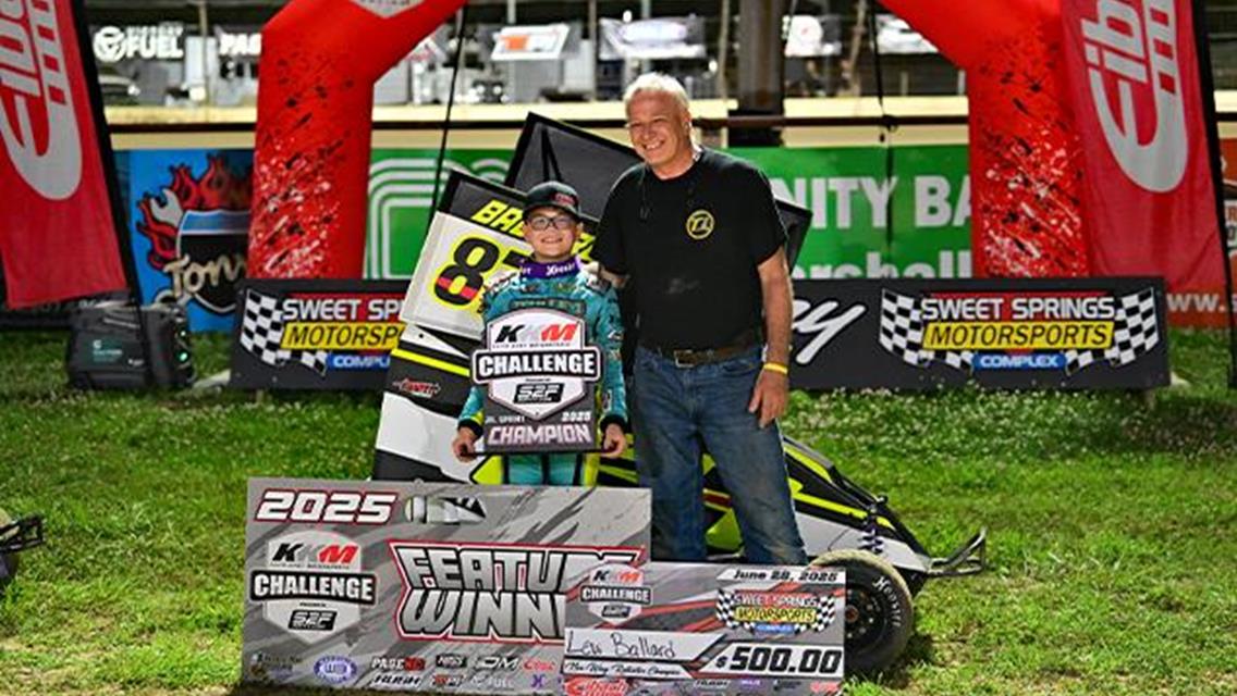 Cash Lacombe Wins Restrictors and Levi Ballard Victorious in Jr Sprints in KKM Challenge SSMC Championship Night