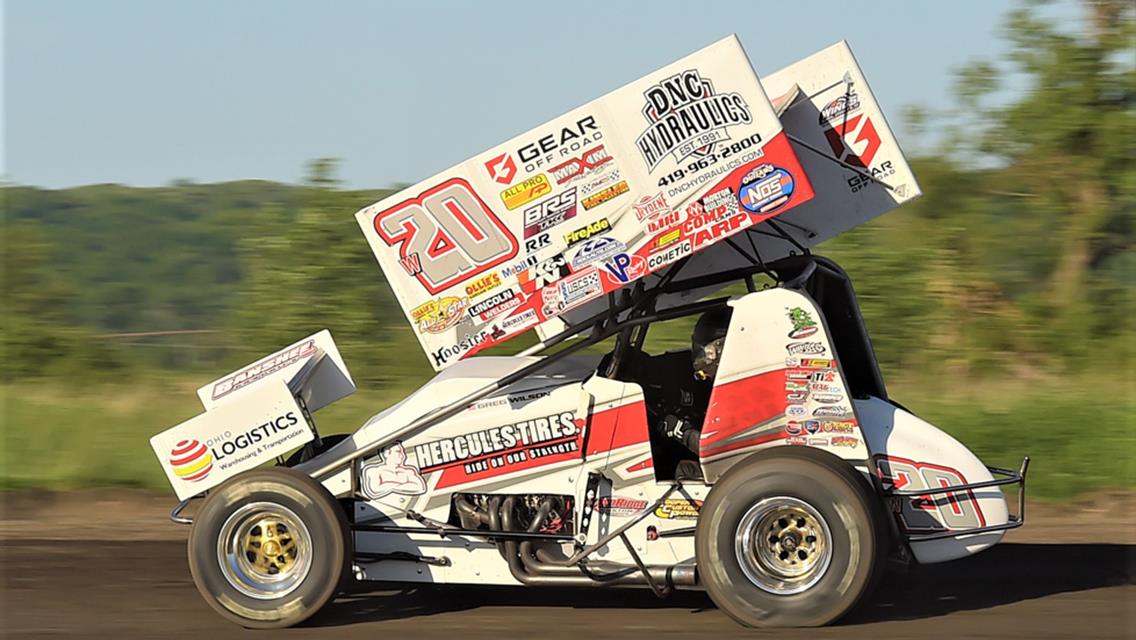 Wilson Highlights First Half of All Star Visit to Midwest With Top 10 at Red Dirt Raceway