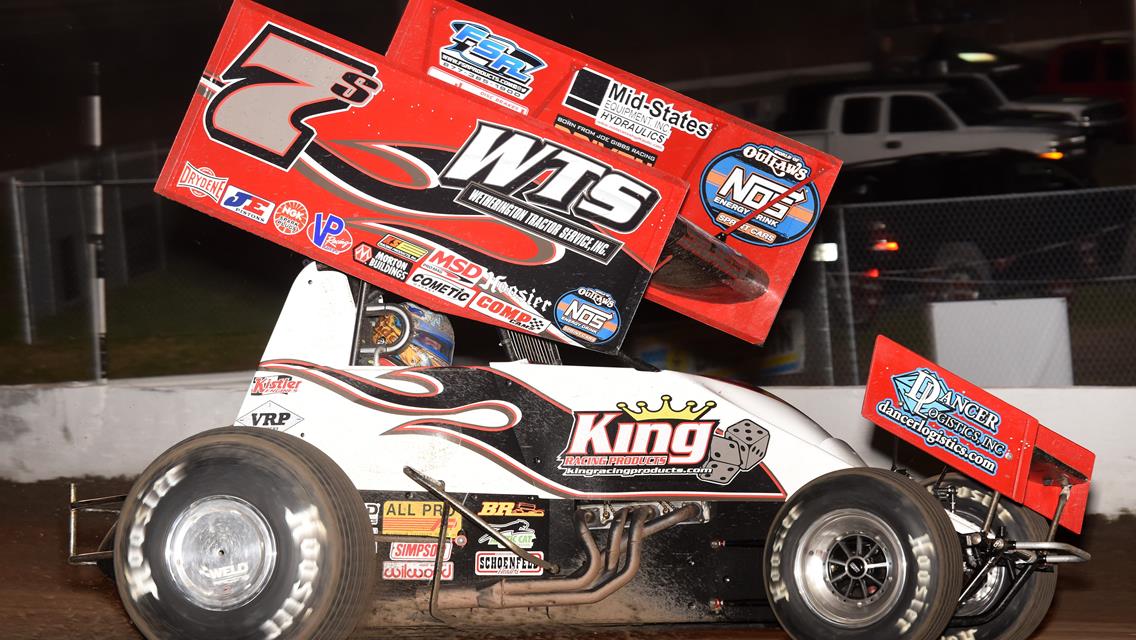 Sides Garners Top-10 Finish During DIRTcar Nationals Event