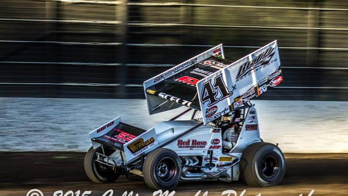 Scelzi Runs 11th with World of Outlaws, Caps Weekend with Top 10 at Placerville