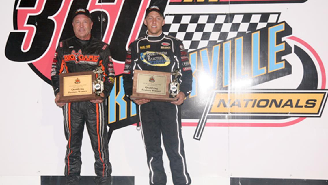Grosz and Swindell Win ASCS Knoxville Nationals Preliminary Features!